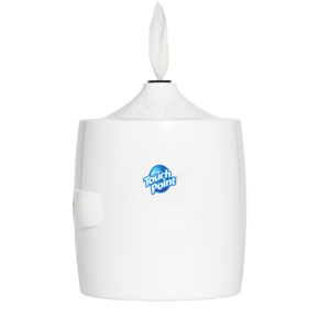 Wall Mount Wipes Dispenser White - Touch Point