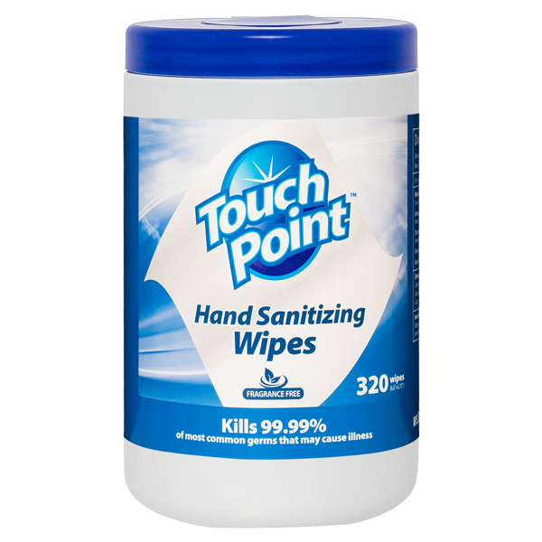 WS320HS_TouchPoint Hand Sanitizing Wipes